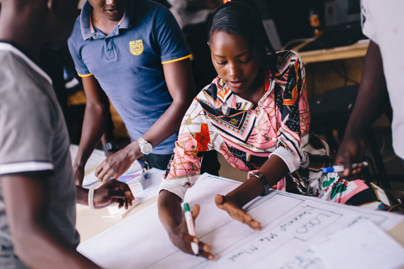 Demos at Refactory Mbarara Tech Event