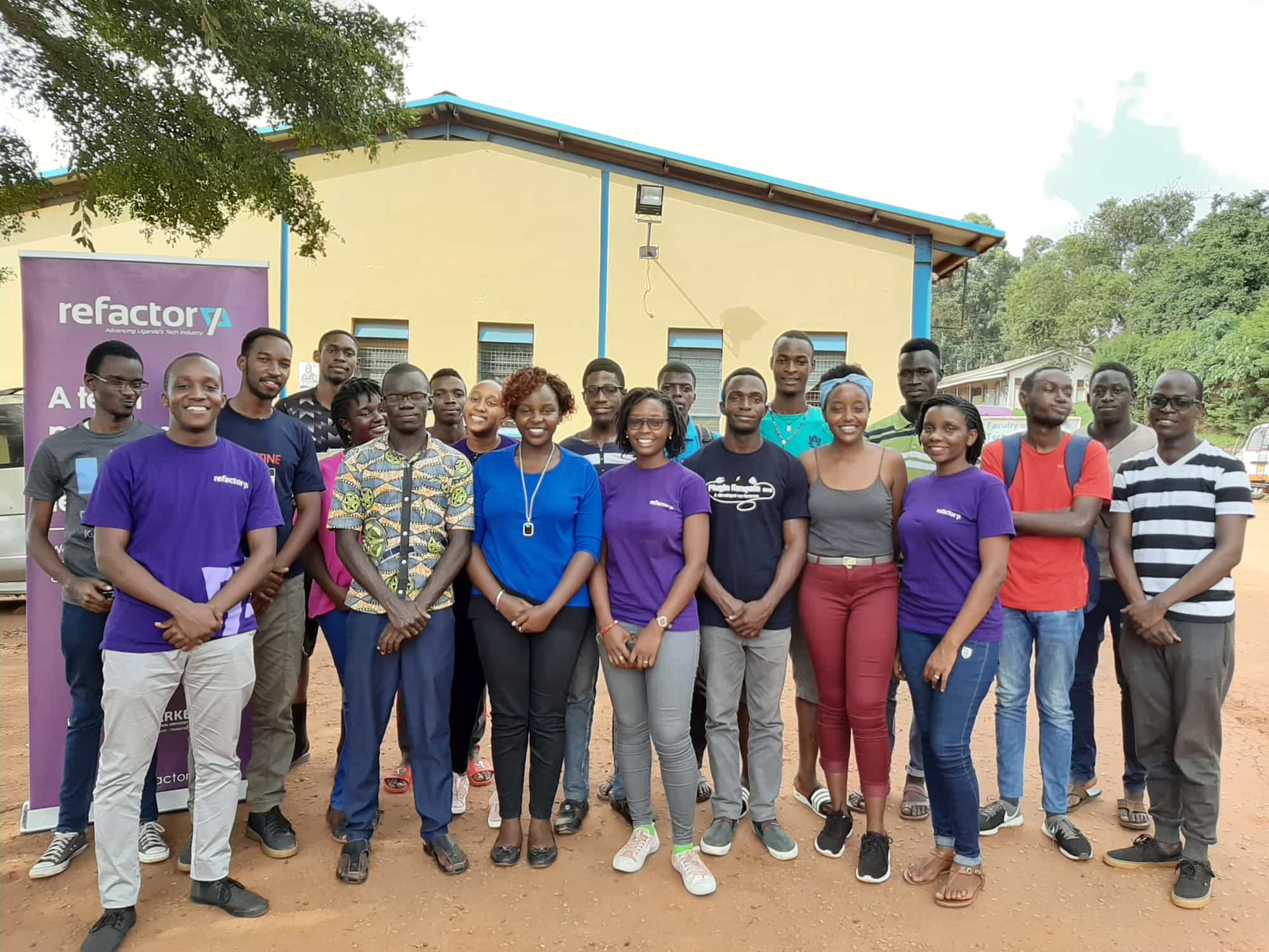 Refactory Team at Uganda Christian University