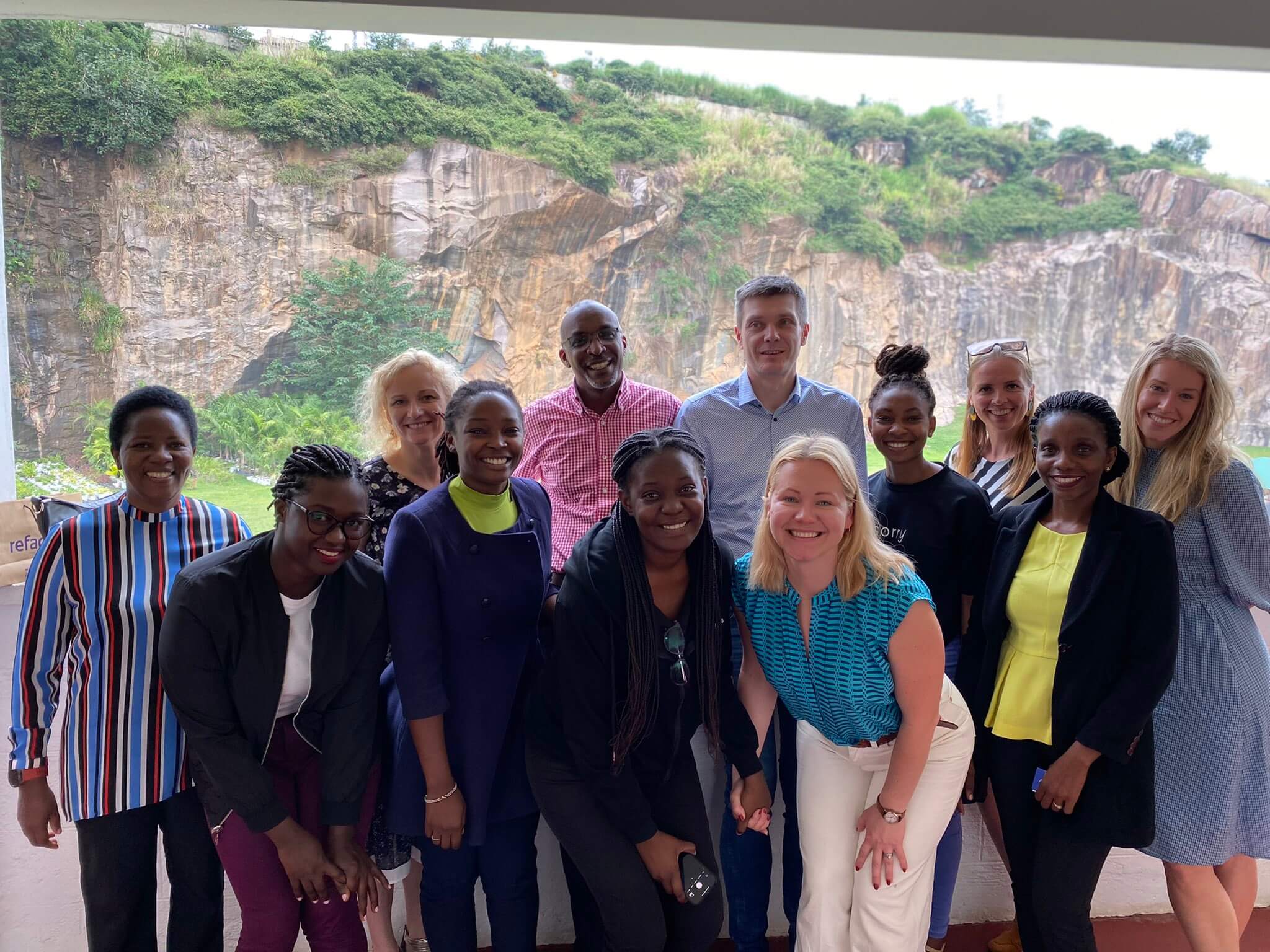 A bench-making visit from the Estonian Centre for International Development to Refactory