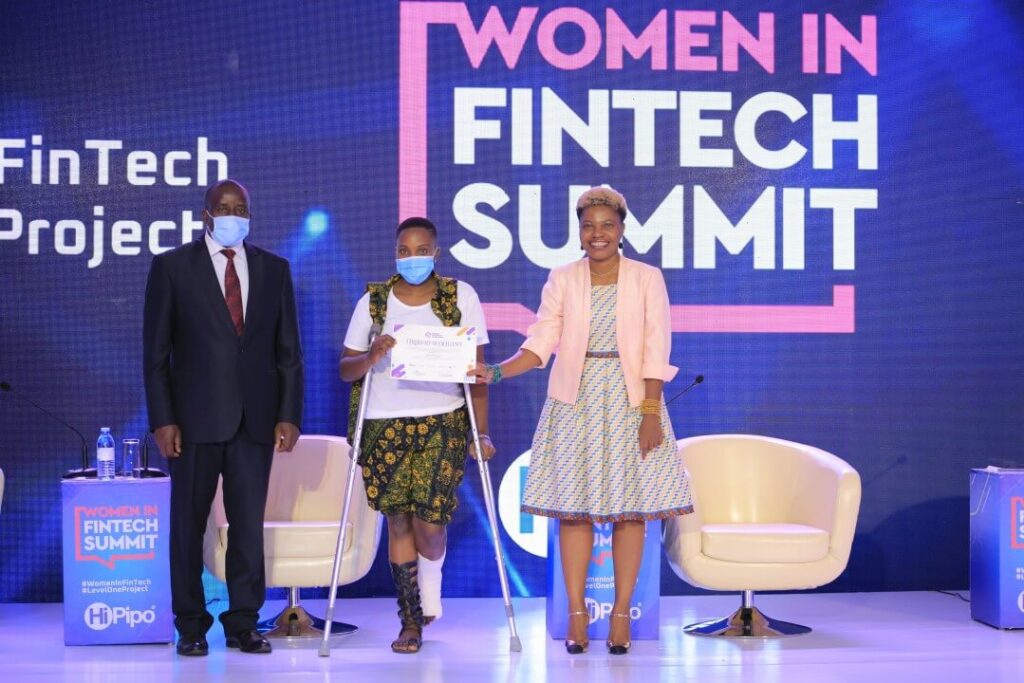 The HiPipo WomeninFinTech awards, Emily (middle) ranked among the top 100 Women in Fintech