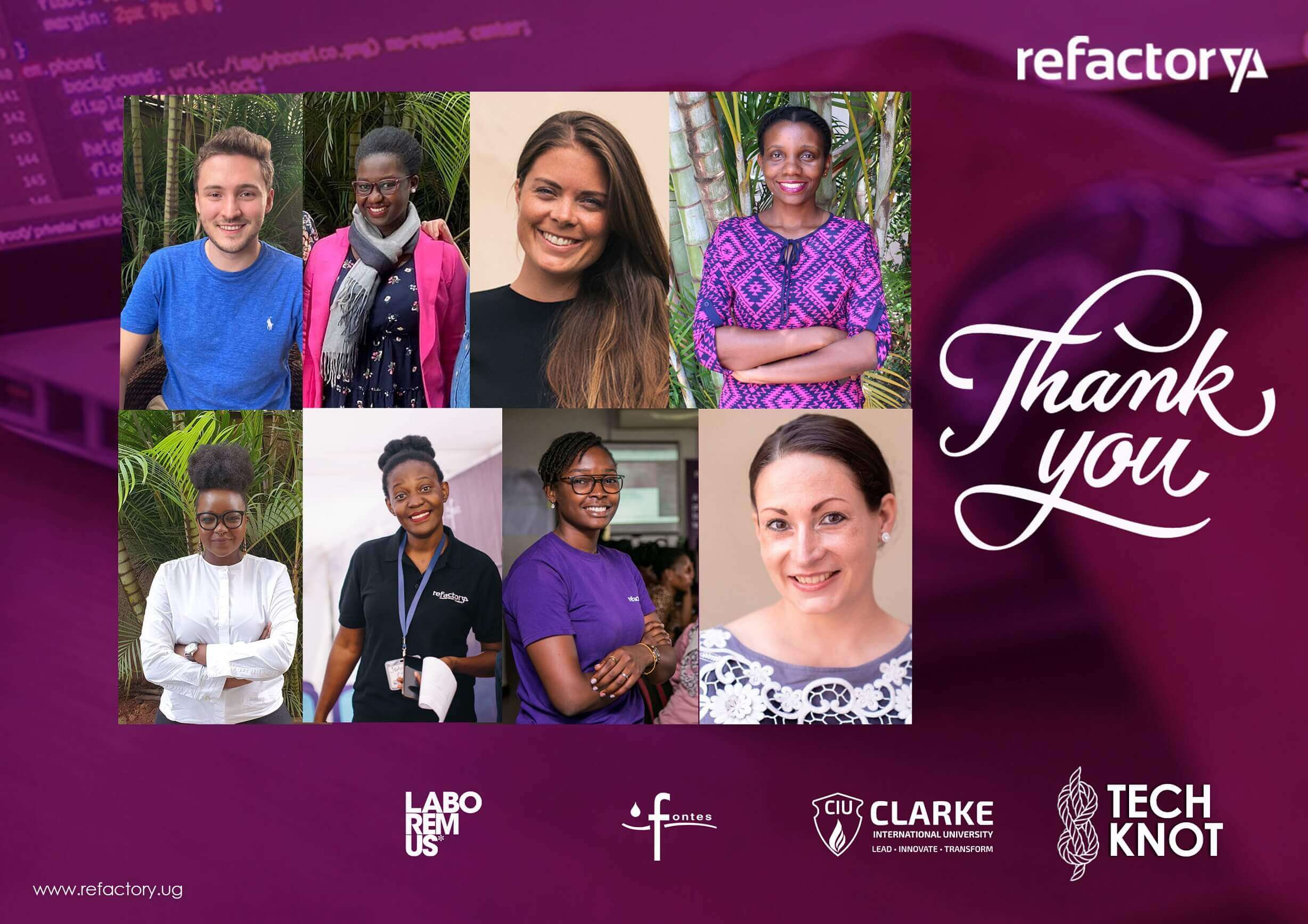 The team behind the Tech Knot event